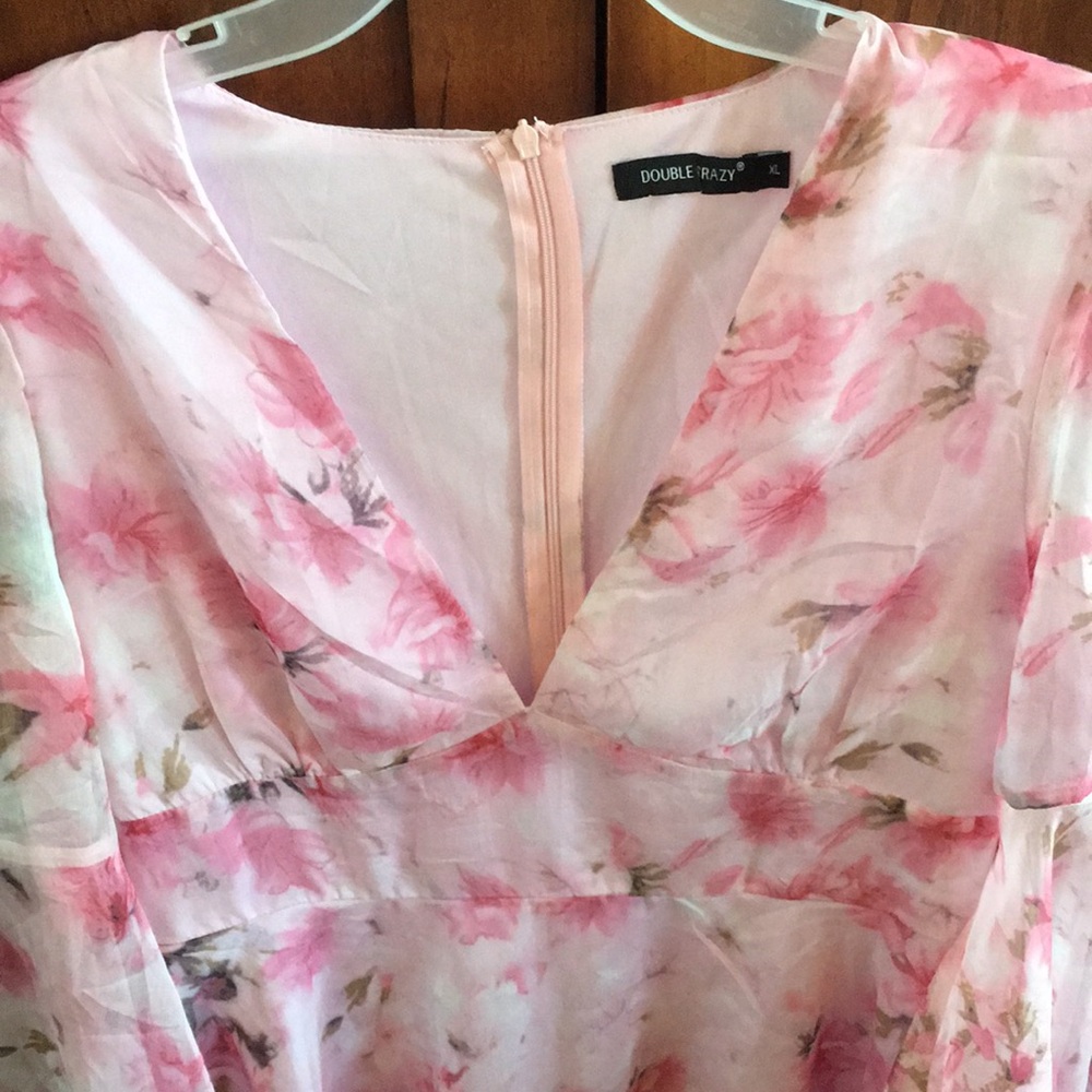 Double Crazy Flower Dress - Picture 6 of 7
